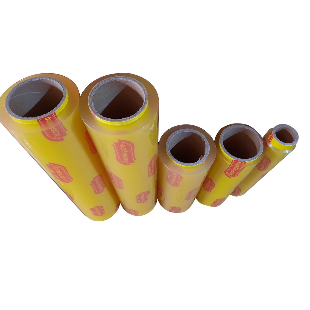 Màng bọc thực phẩm 1kg chịu nhiệt Lasting Wrap chính hãng tặng kèm dao cắt