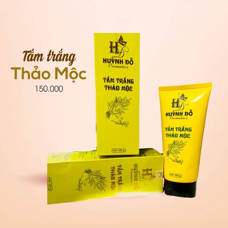 TẮM TRẮNGTHẢO MỘCHUỲNH ĐỖCHÍNH HÃNG (TUÝP 200GR)