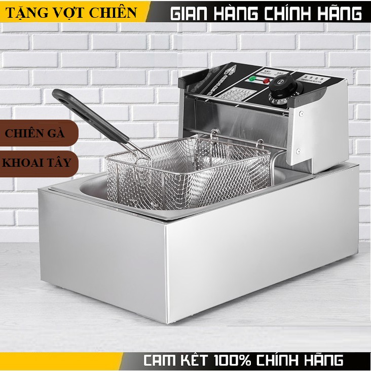 Bếp chiên gà khoai tây