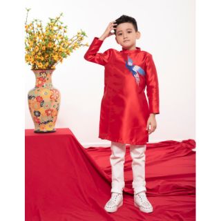 Áo dài bé trai đẹp 🍒FREESHIP🍒 áo dài bé trai cao cấp giá rẻ . Ảnh mẫu thật 100%
