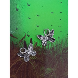 Charm bạc treo con bướm - bạc 925