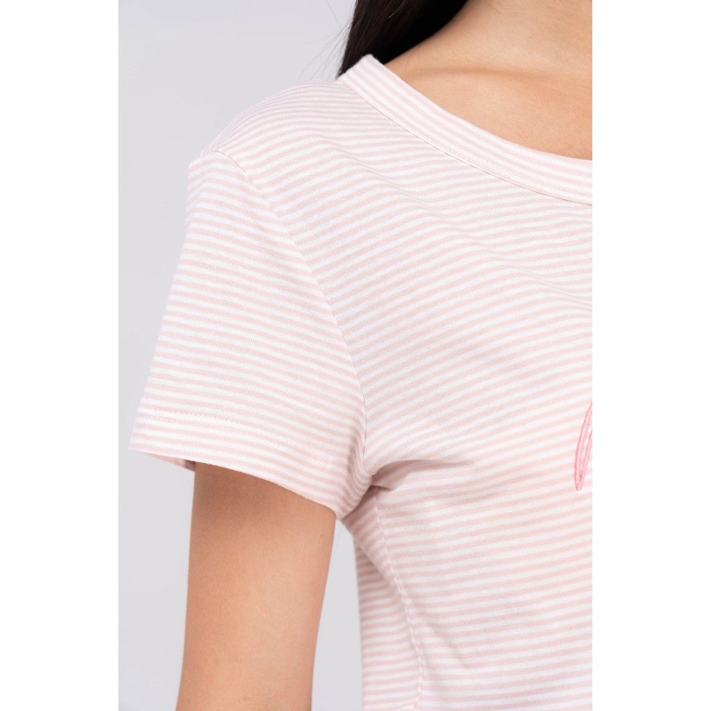 Áo thun nữ Yody kẻ ngang Paradise thoáng mát co giãn TSN4392 | BigBuy360 - bigbuy360.vn