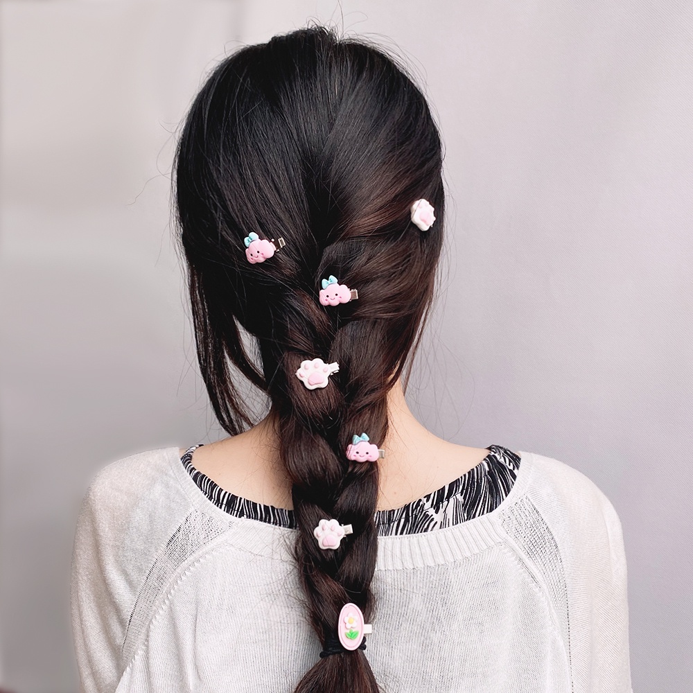 Set 5 Kẹp tóc KIDSBOWS hình trái tim dễ thương cho bé gái