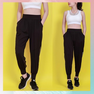 Bộ Tập Cao Cấp Quần Jogger Phối Lưới  Tập Yoga Gym Zumba Lagomsport
