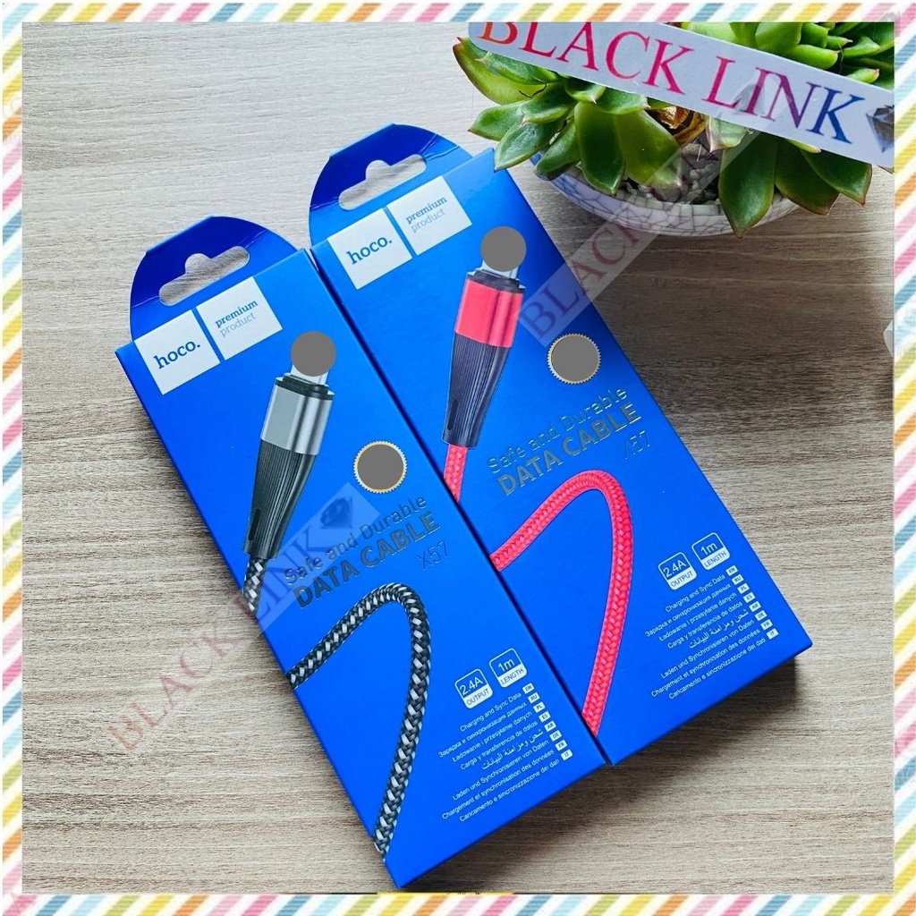Dây Cáp Sạc 2.4A HOCO X57 Điện Thoại Máy Tính Bảng - Dây Cáp Sạc Nhanh Pin Dự Phòng Tai Nghe Bluetooth Không Dây