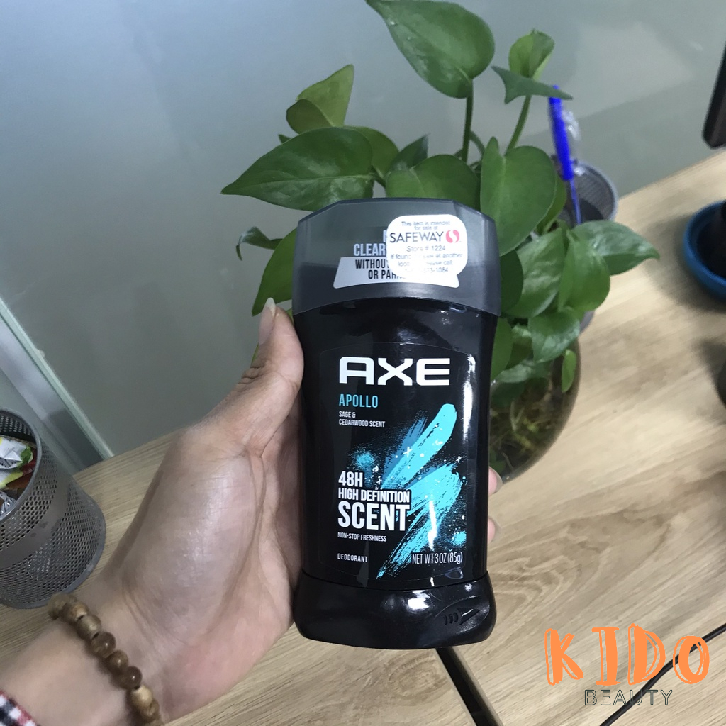 Lăn Sáp Khử Mùi Nam AXE Apollo | Phoenix 76g / 85g - Sáp ngăn mùi Axe Mỹ / Xịt axe