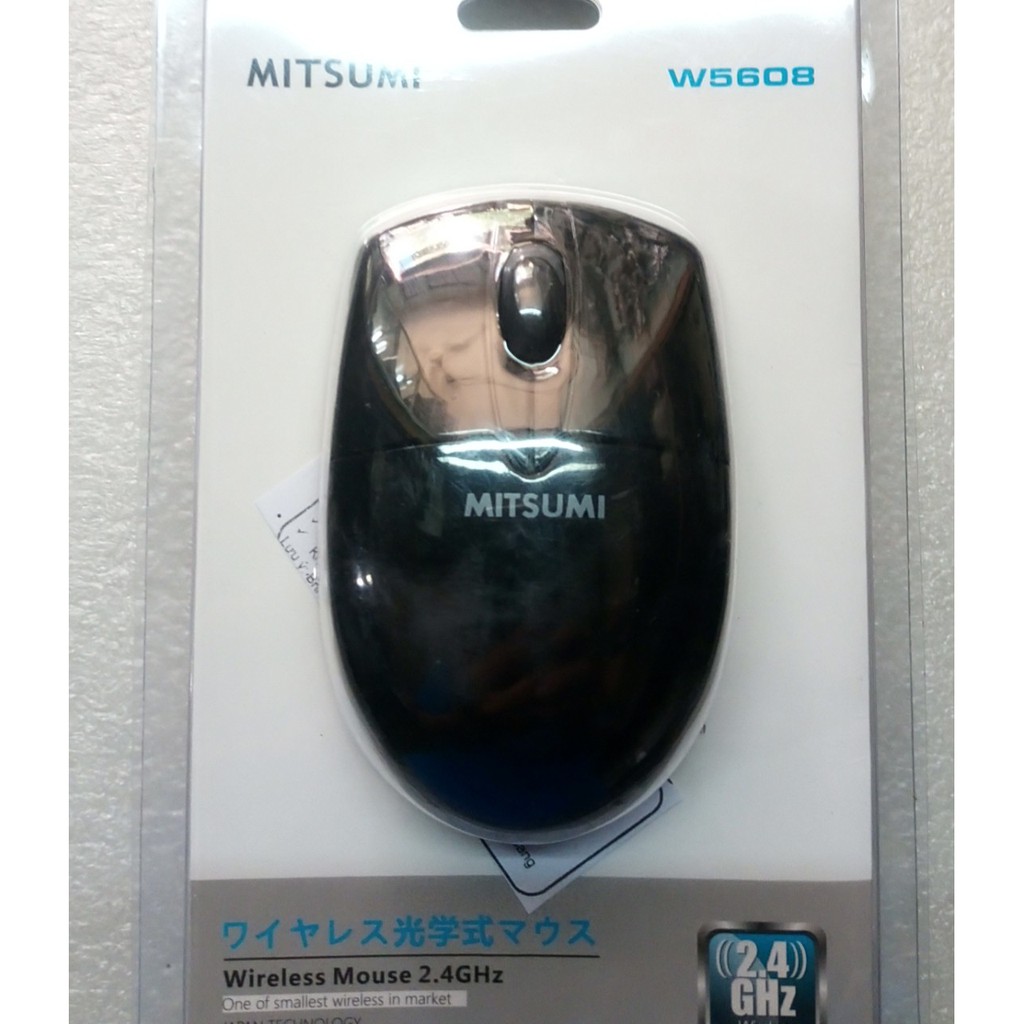 Chuột không dây - Wireless mouse MITSUMI W5608 2.4 Ghz (Chính hãng)