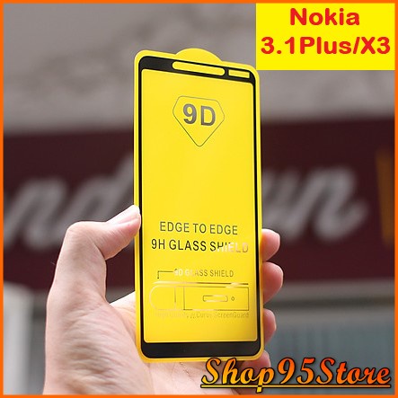 Cường lực Full màn Nokia 2.1 Nokia 3.1 Nokia 7.2 Nokia 6.2  Nokia 3.2 Nokia 4.2 Nokia 2.2 Nokia 7.2 Nokia 1.3 Nokia 2.3