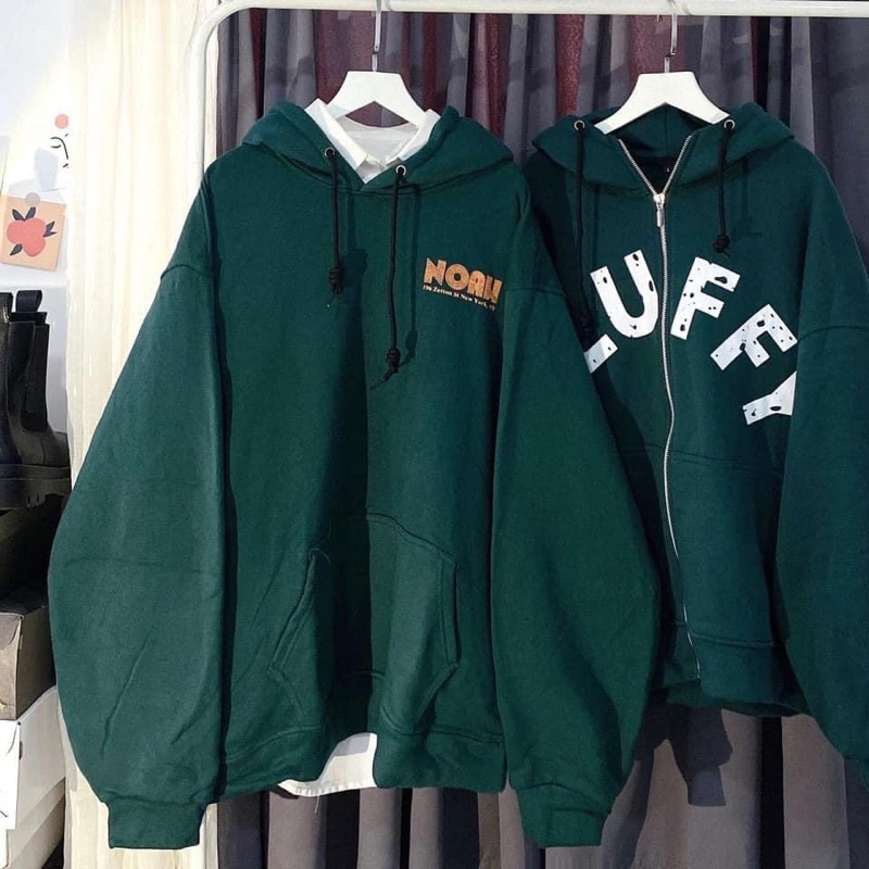 HOODIE NOAH XANH RÊU - freesize | BigBuy360 - bigbuy360.vn