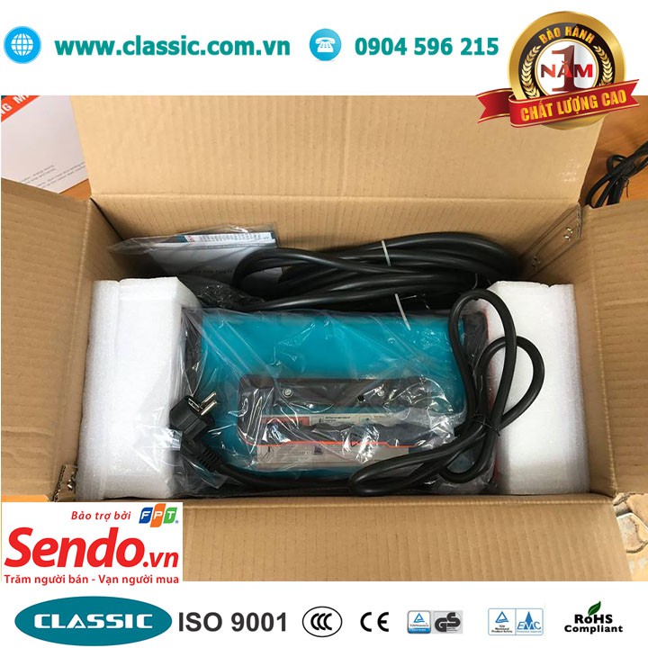 Máy hàn que inverter Classic ZX7-200CL chuyên que 3.2mm Dòng chất lượng