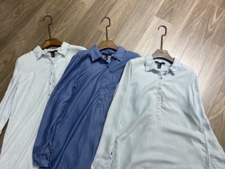 Đầm sơ mi denim F21