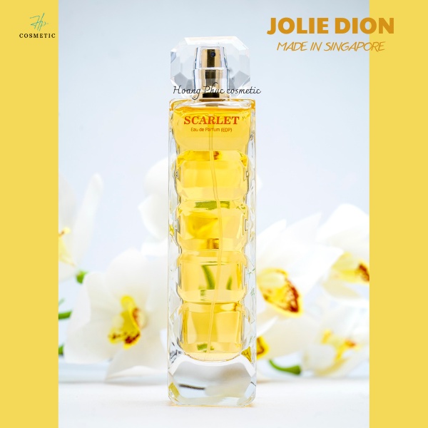 Nước hoa nữ Scarlet chính hãng thơm lâu - Singapore  - Jolie Dion  80ml- quà tặng noel, sinh nhật