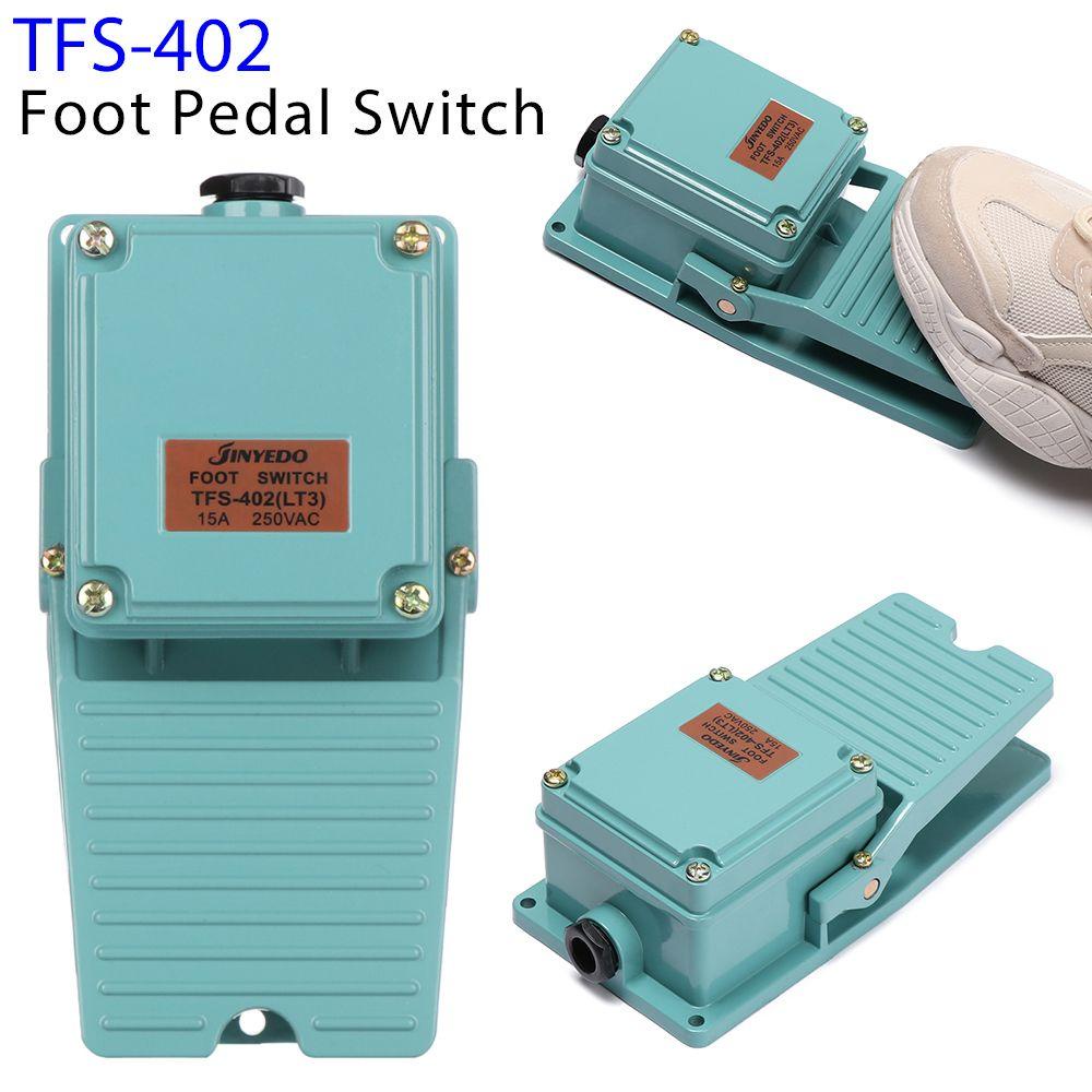 PISTA Công Nghiệp Footwitch Kim Loại Bền Bật / Tắt Nguồn Điện Tạm Thời