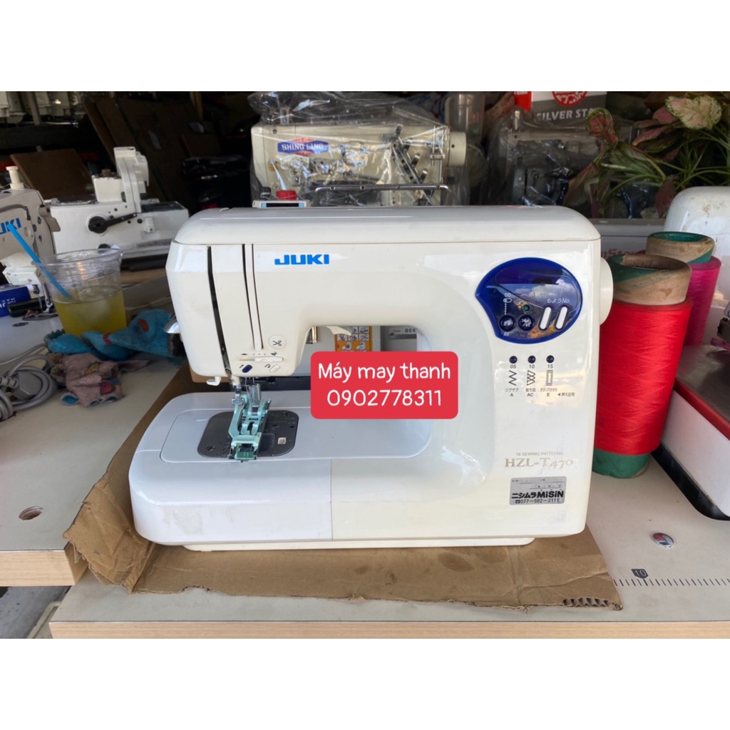 MÁY MAY GIA ĐÌNH ĐA NĂNG JUKI ĐIỆN TỬ CÓ CẮT CHỈ TỰ ĐỘNG