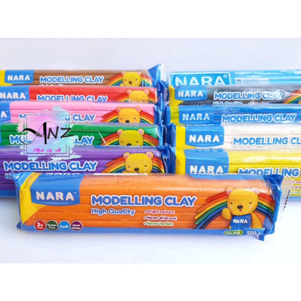 Đất nặn cho bé 500gam/viên Kiddy Clay sản xuất tại Thái Lan