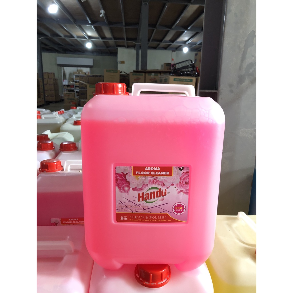 Nước thơm lau sàn nhà Hando can 20L (Nhiều Hương)