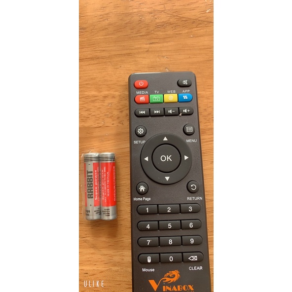 Điều khiển Remote Vinabox X2 x6 có chức năng học lệnh