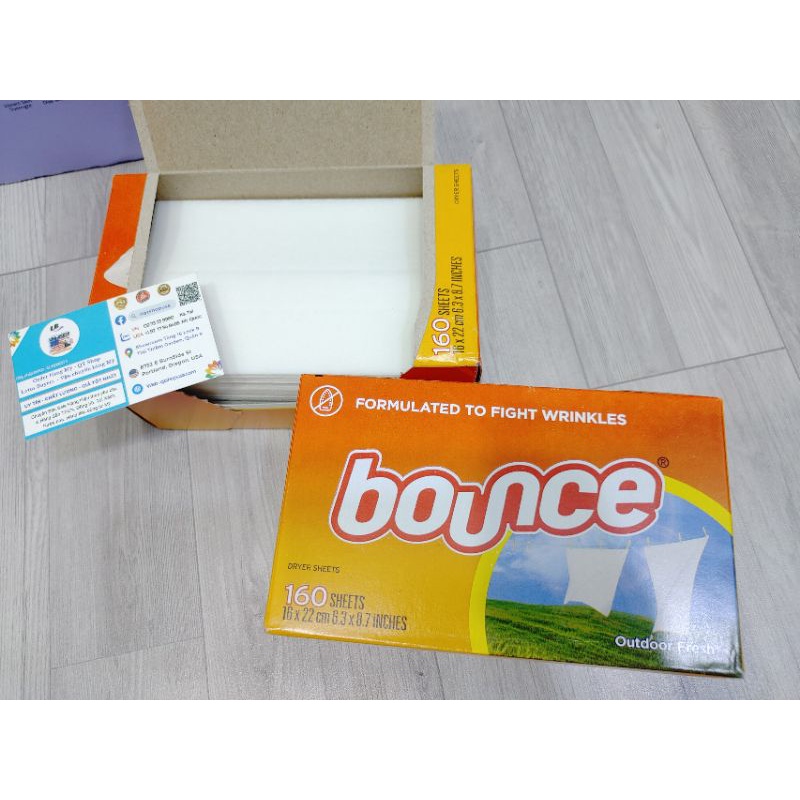 Giấy thơm Bounce Mỹ tách lẻ Mỹ