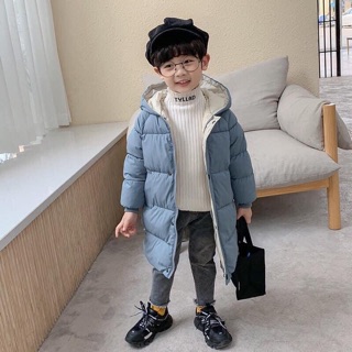 Áo phao mũ dáng dài ❤️