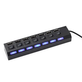 Hub USB 7 cổng có công tắc