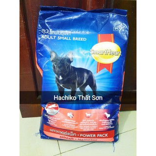 THỨC ĂN HẠT DÀNH CHO CÚN THUỘC GIỐNG  BULL PHÁP TRƯỞNG THÀNH  SMARTHEART POWER PACK ADULT SMALL BREED 10KG
