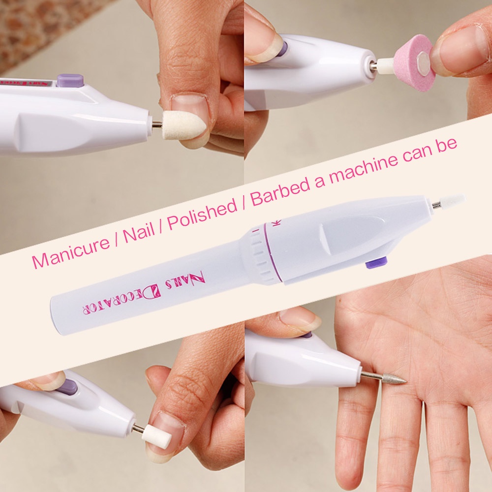 Bộ máy mài đánh bóng móng tay SALORIE 5 trong 1 tiện dụng