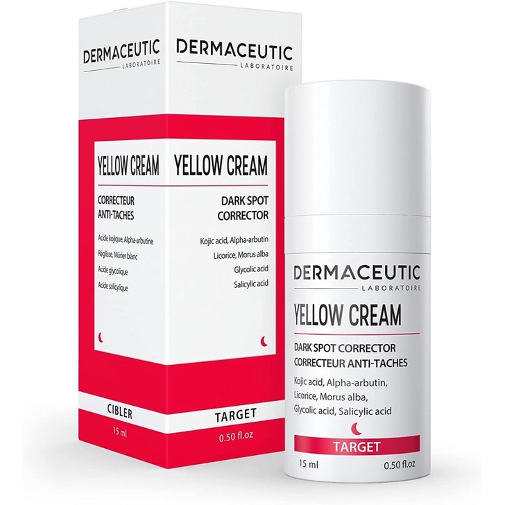 Kem giảm thâm nám, tàn nhang Dermaceutic Yellow Cream