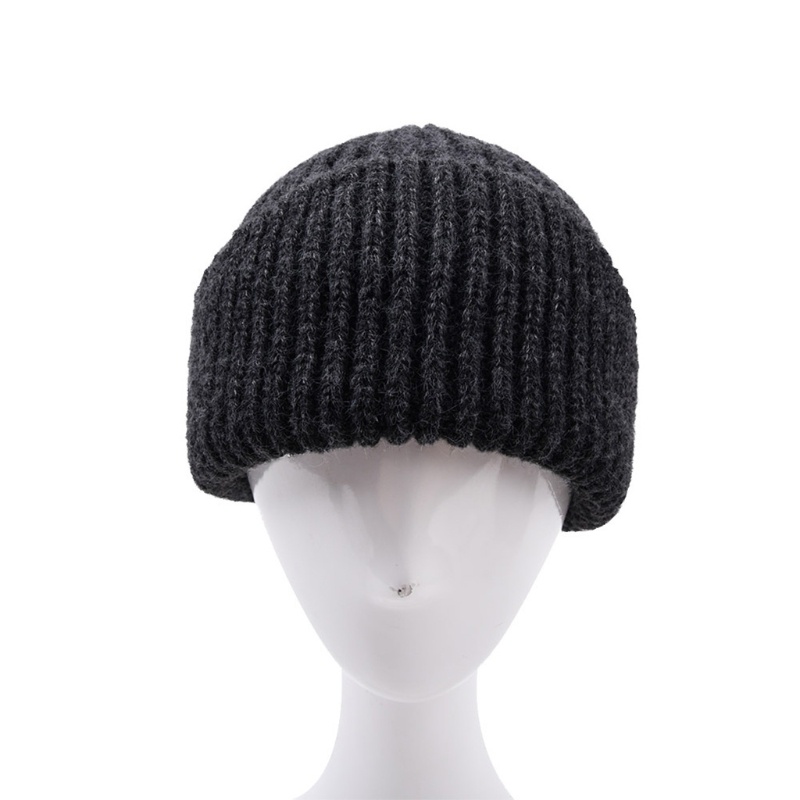 Mũ Len Màu Trơn Phong Cách Hiphop Thời Trang Thu Đông