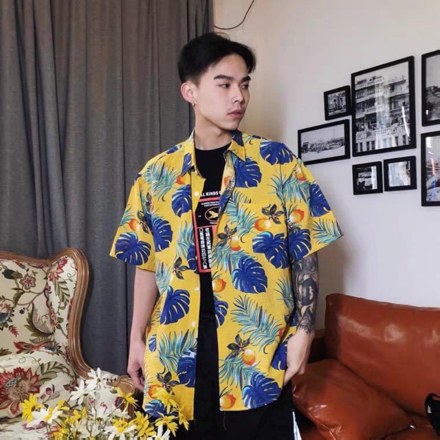 Sơ Mi Hoạ Tiết Đi Biển