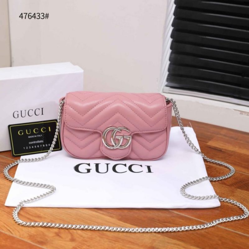 Gucci Đầm Mini Thiết Kế Xinh Xắn Cho Mẹ Bầu