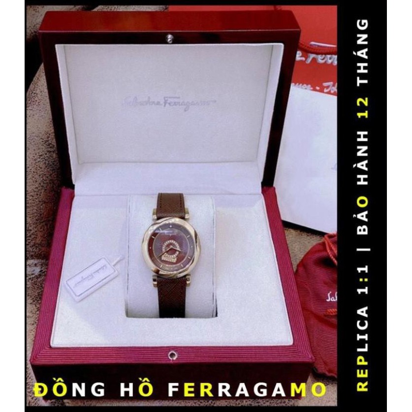 Đồng Hồ Nữ Thời Trang Cá Tính Cao Cấp Chống Nước Đồng Hồ Salvatore Ferragamo Đeo Tay Nữ Dây Da Đẹp - LUTOS Việt Nam