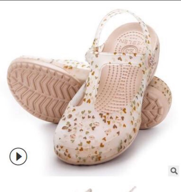 [DÉP NỮ] Dép sục. Dép siêu nhẹ. Dép đi mưa. Hàng VEBLEN cao cấp hoạ tiết | BigBuy360 - bigbuy360.vn