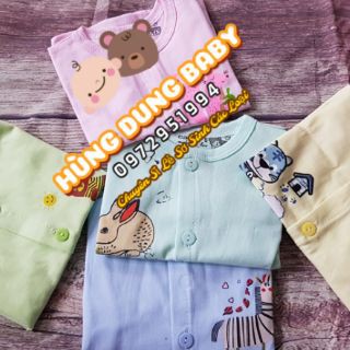 5 Áo Carter sơ sinh ( cotton 100% co danz 2 chiều ) [ Rẻ Vô Địch ]
