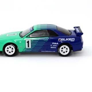 Greenlight Mô Hình Đồ Chơi Xe Hơi Nissan Gtr R34 Falken Mijo Với Tỷ Lệ 1 / 64