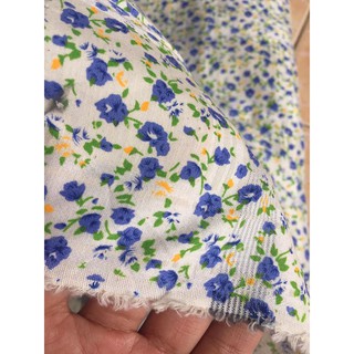 Vải thô hoa(1.7m x 1.5m)