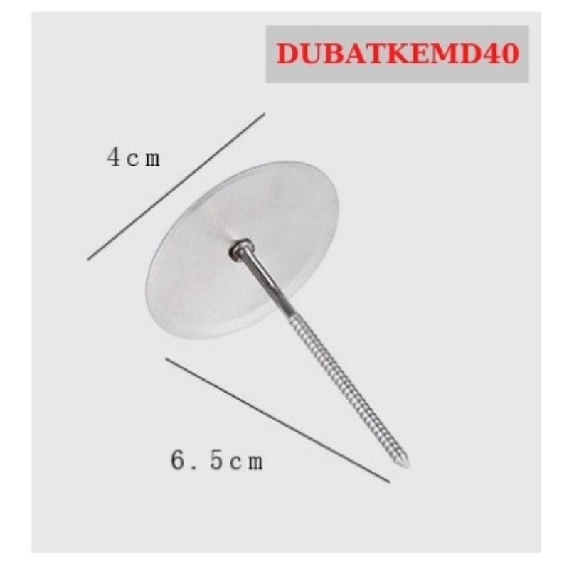Dù Bắt Bông Kem Dụng Cụ Làm Bánh Sinh Nhật Bằng Kim Loại Cao Cấp Inox - DUBATKEM
