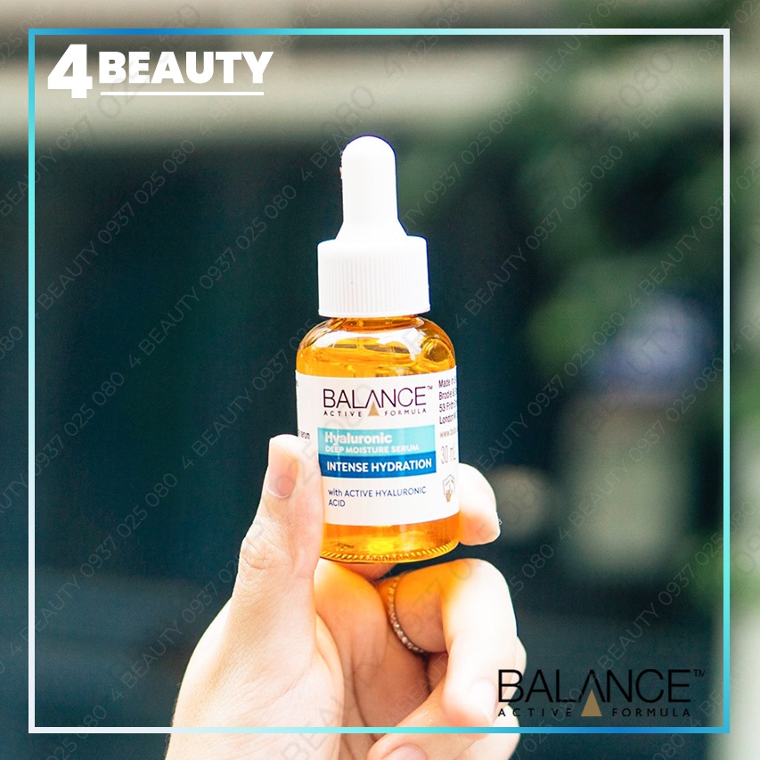 Tinh Chất Balance Active Formula Dưỡng Ẩm Da 30ml Hyaluronic Deep Moisture Serum