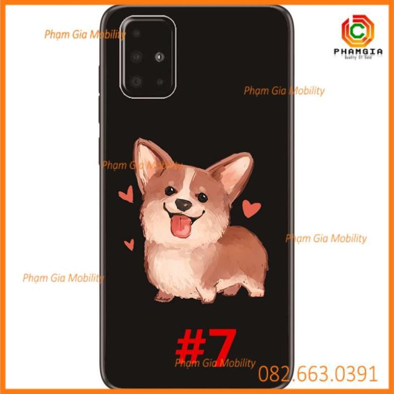 Mẫu ốp lưng chó yêu, mèo dễ thương Samsung Galaxy A91/A81/A71/A51/A21/A01 / Note 10 Lite/S10 Lite