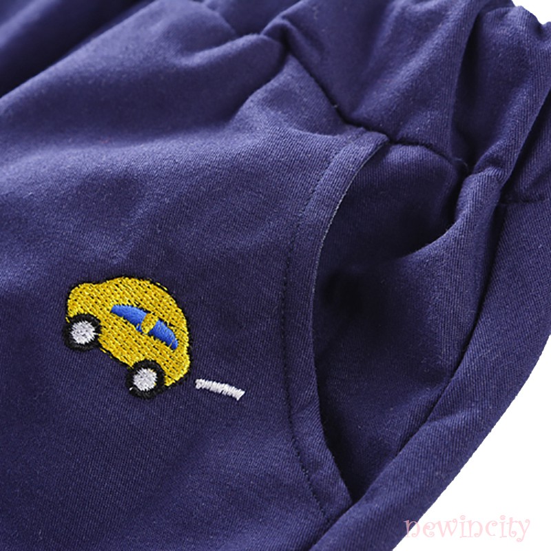 Set Áo Thun Tay Ngắn &amp; Quần Short Cho Bé Trai