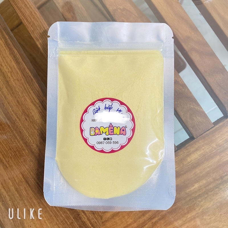 Bột bắp hữu cơ dành cho bé tách lẻ 100g TP13