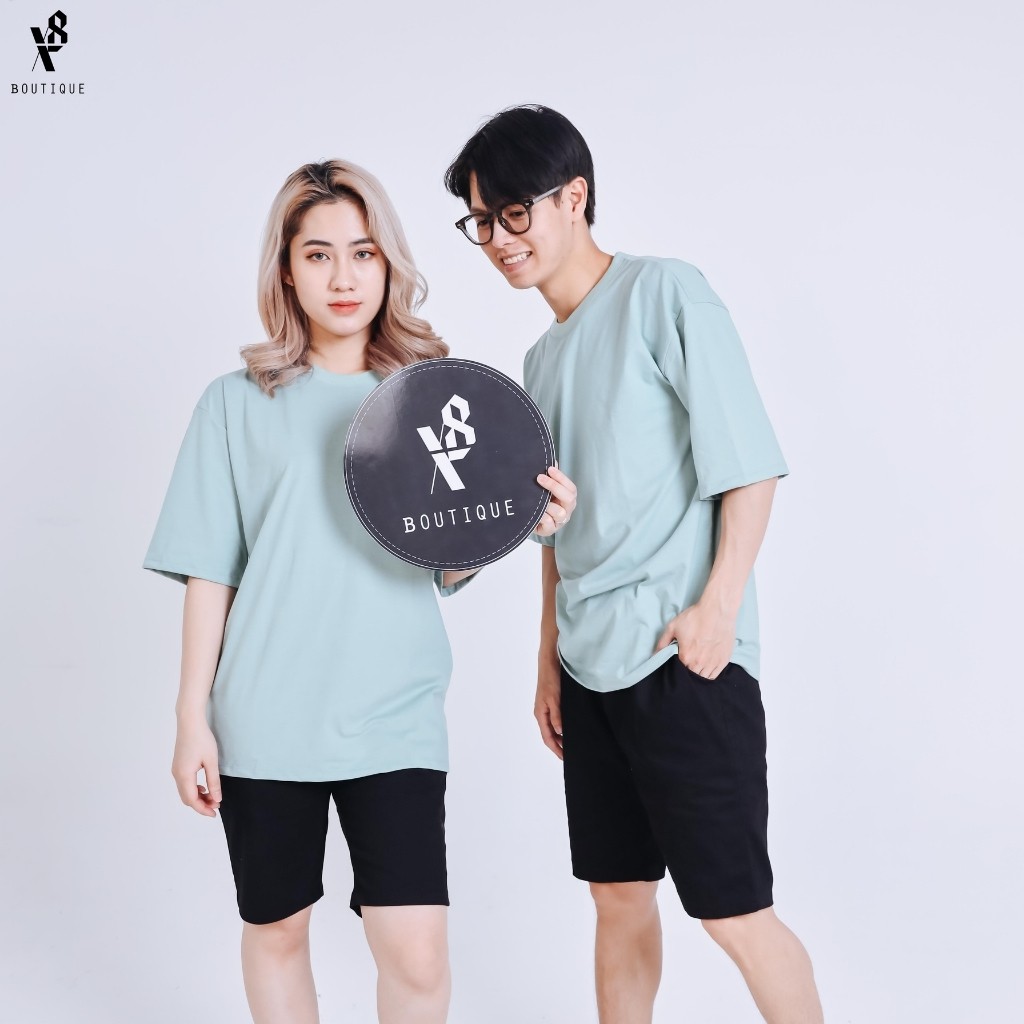 Áo Thun Unisex Tay Lỡ X8 990 Áo Phông Nam Nữ Form Rộng Cotton Thấm Hút Mồ Hôi