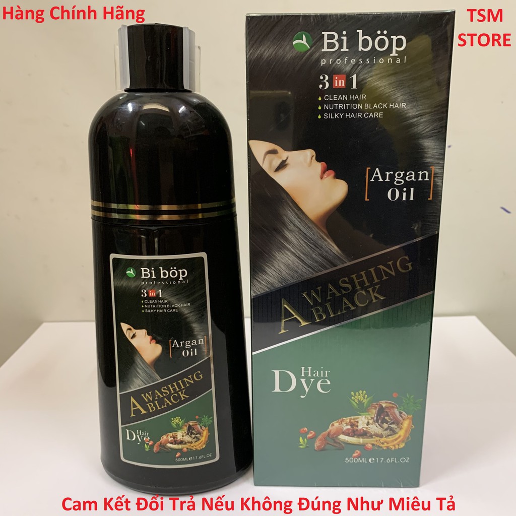 DẦU GỘI PHỦ BẠC ĐEN (NÂU) TÓC BIBOP NHẬT BẢN - GỘI LÀ ĐEN TÓC ( NÂU TÓC )