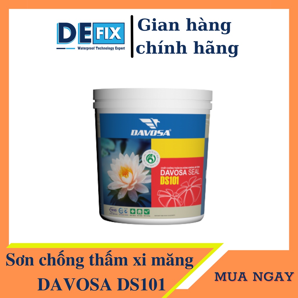 Chất chống thấm đa năng xi măng bê tông DAVOSA SEAL DS101