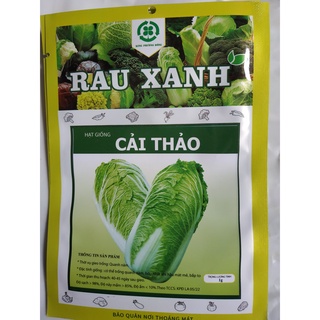 Hạt giống cải thảo - gói 1 gram