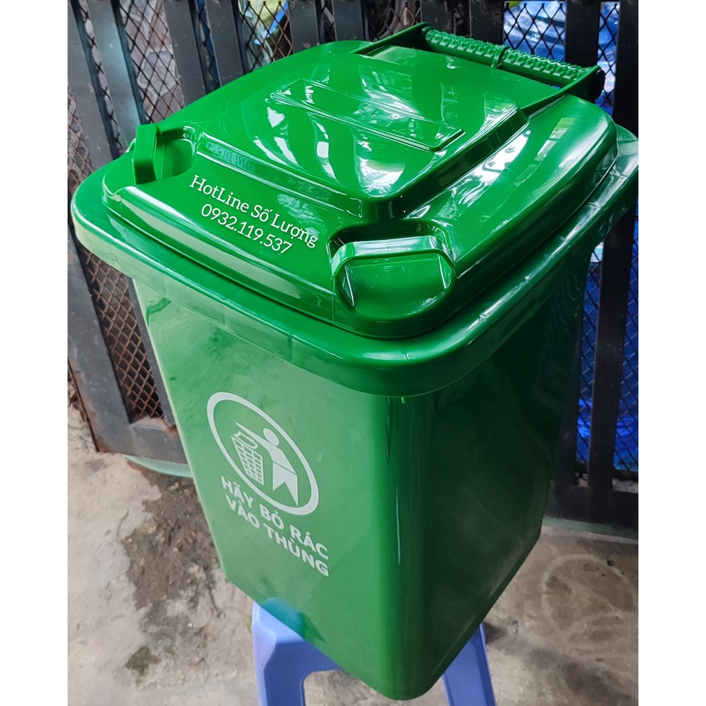 THÙNG RÁC CÔNG CỘNG 60 LÍT  CTY NHỰA HIỆP THÀNH