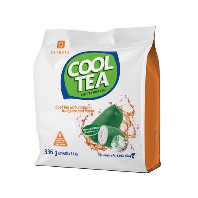 Trà Bí Đao Trần Quang 336g (24 gói * 14g) Cool Tea Winter Melon Flavor