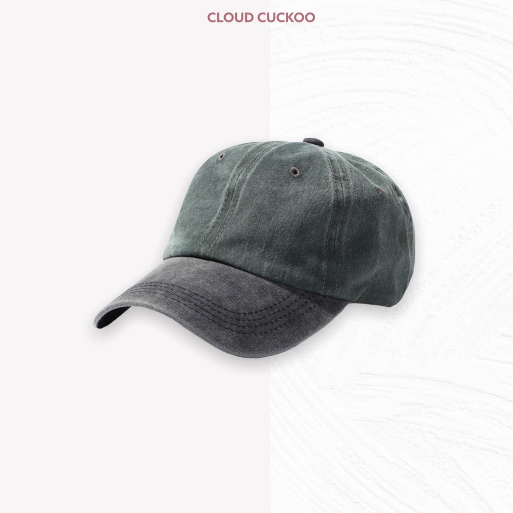 Mũ Lưỡi Trai Loang Sơn Tie Dye Pha 2 Mầu Hàng Quảng Châu Cao Cấp - Mã Số: LT0608