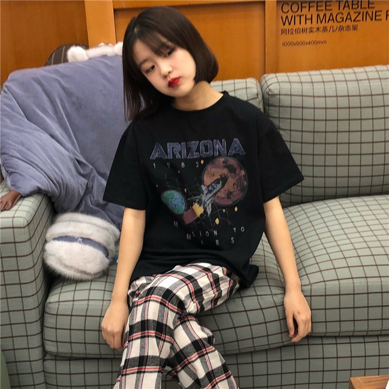 🌸Siêu Rẻ 💯  Áo thun tay lỡ arizona sao hỏa unisex oversize CHẤT ĐẸP CÓ FREESHIP | BigBuy360 - bigbuy360.vn