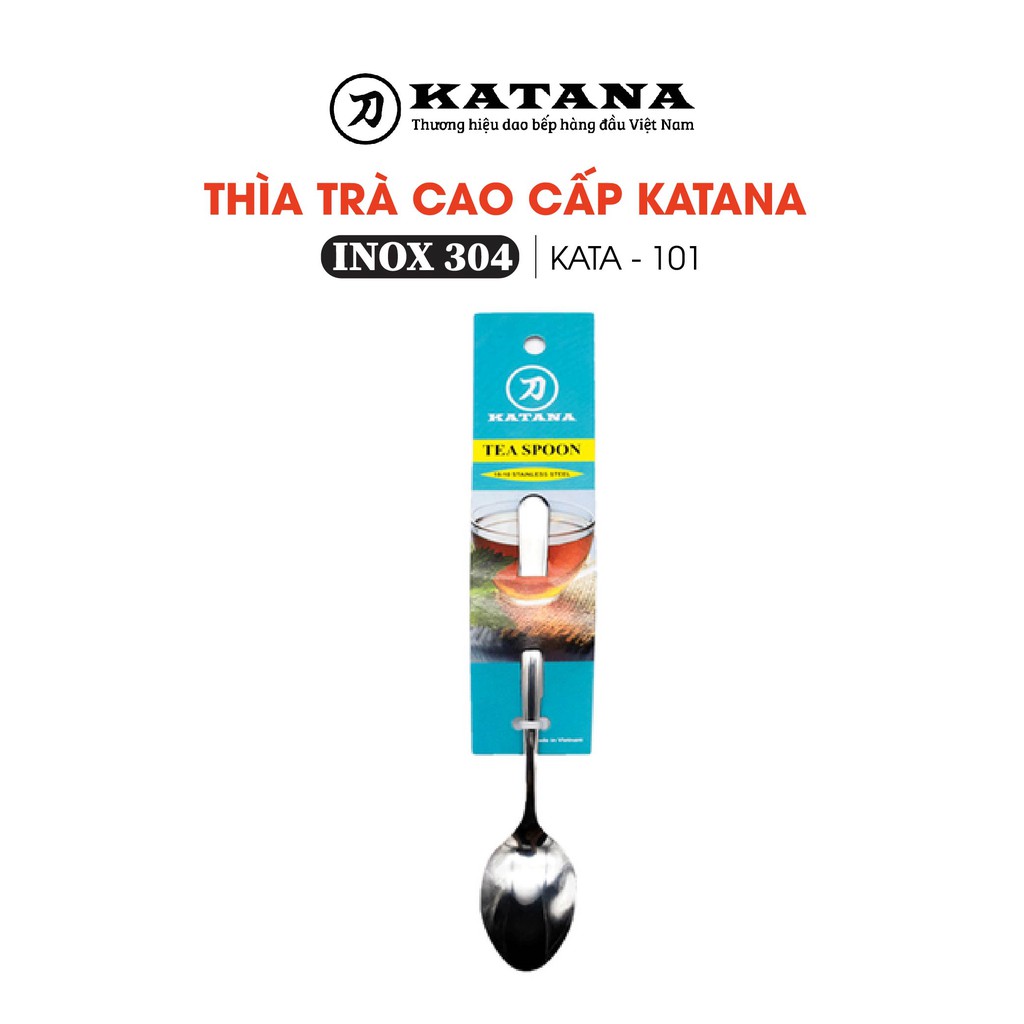 Thìa trà inox cao cấp thương hiệu KATANA - KATA101