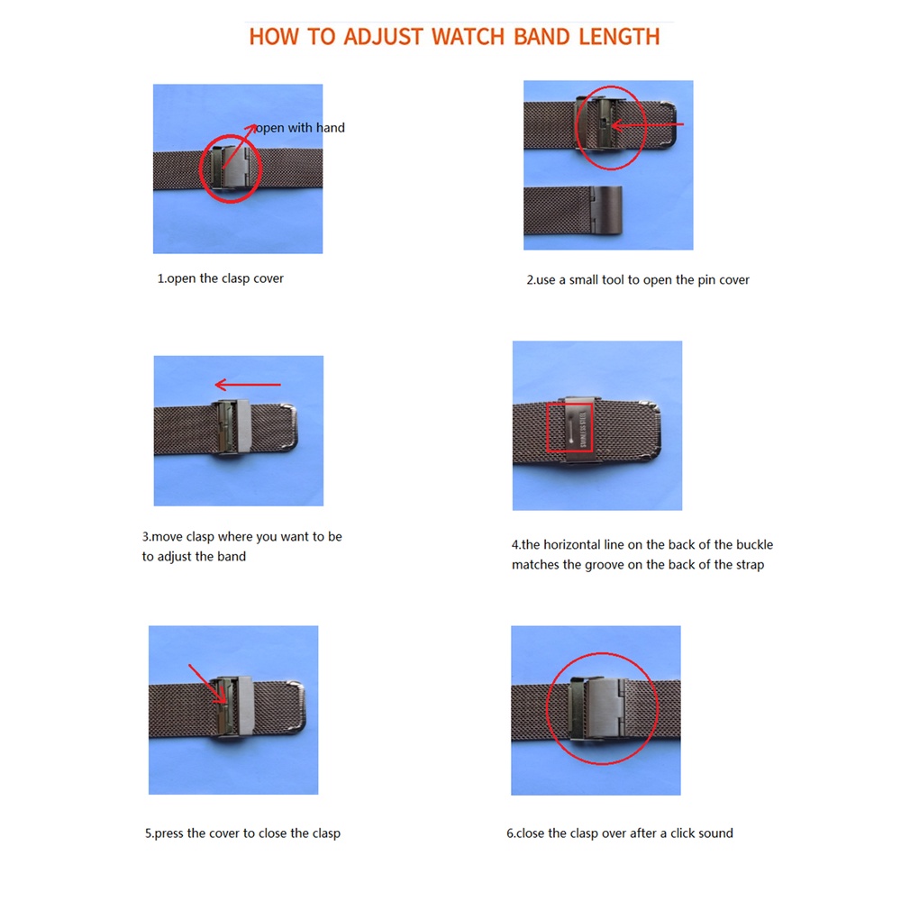Dây đeo đồng hồ Jansin bằng kim loại dạng lưới thích hợp cho Apple Watch 7 band 45mm 41mm 44mm 40mm 42mm 38mm